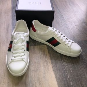 gucci bee sneakers men